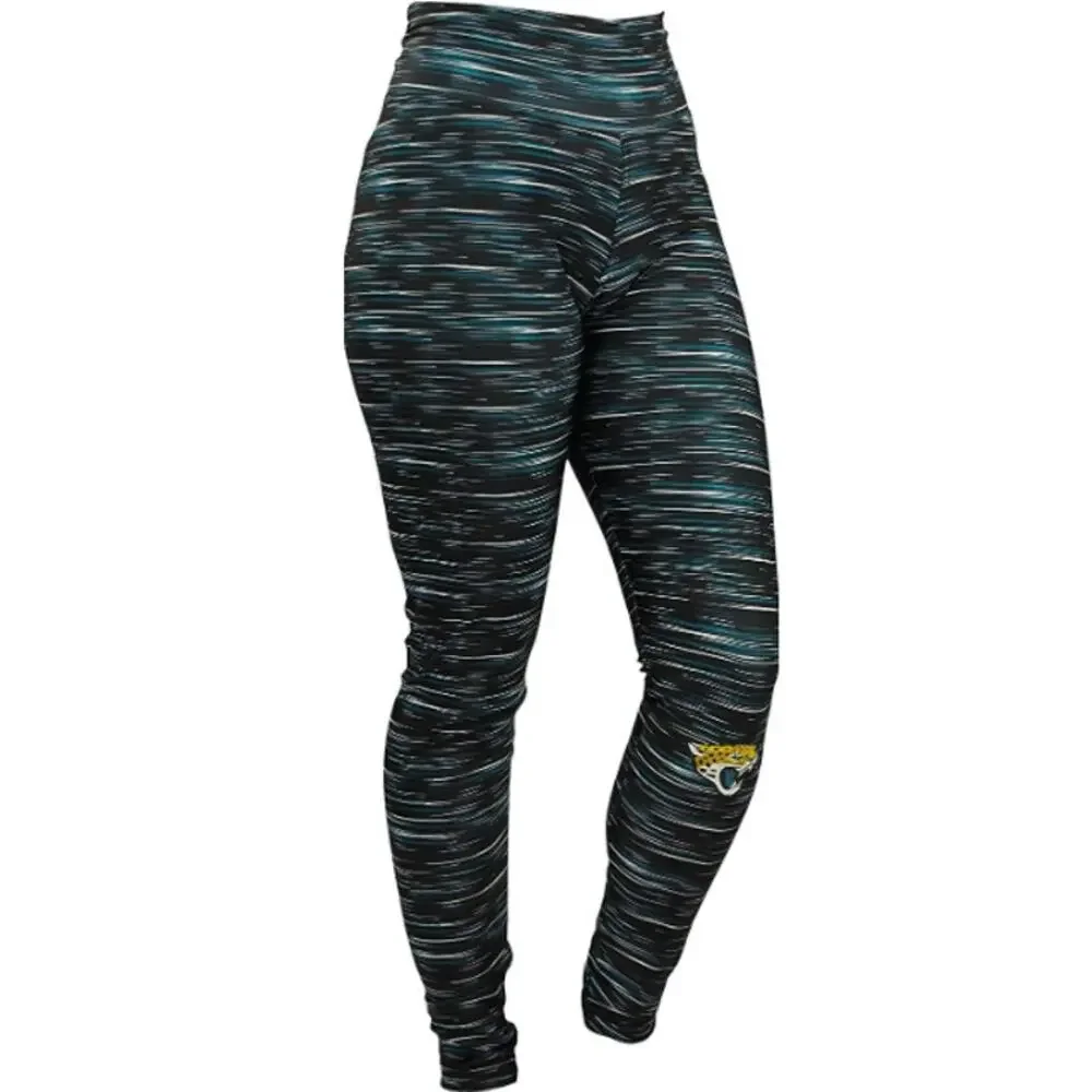 NFL Women's Jacksonville Jaguars Space Dye Leggings Size XS